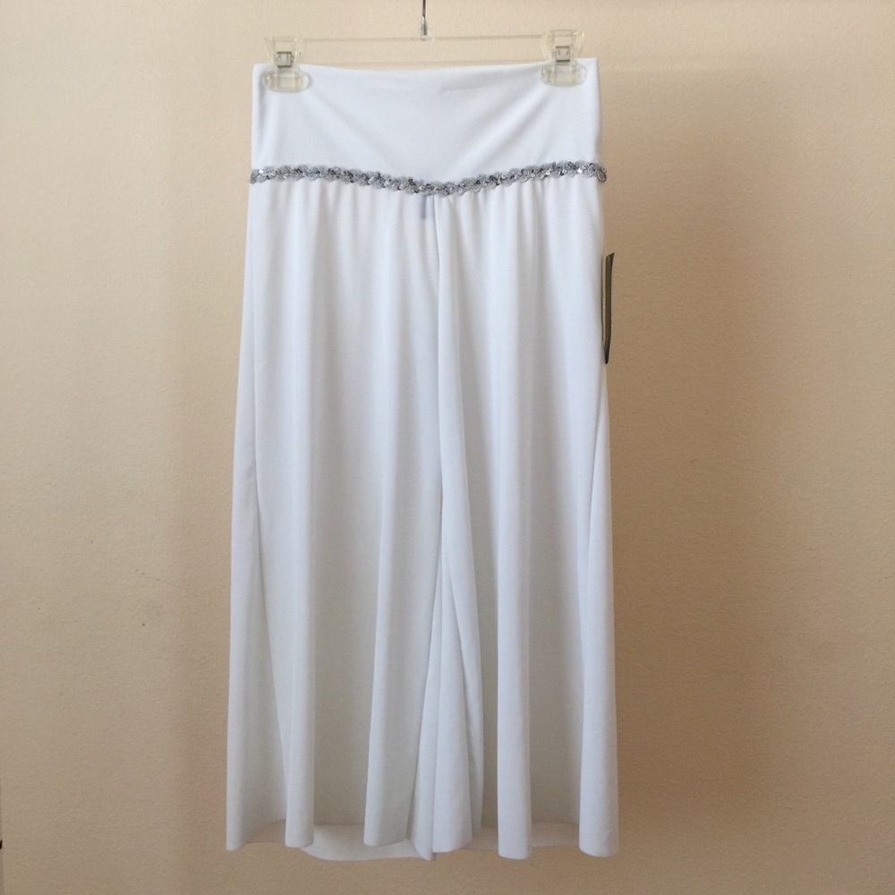 White Palazzo Pants